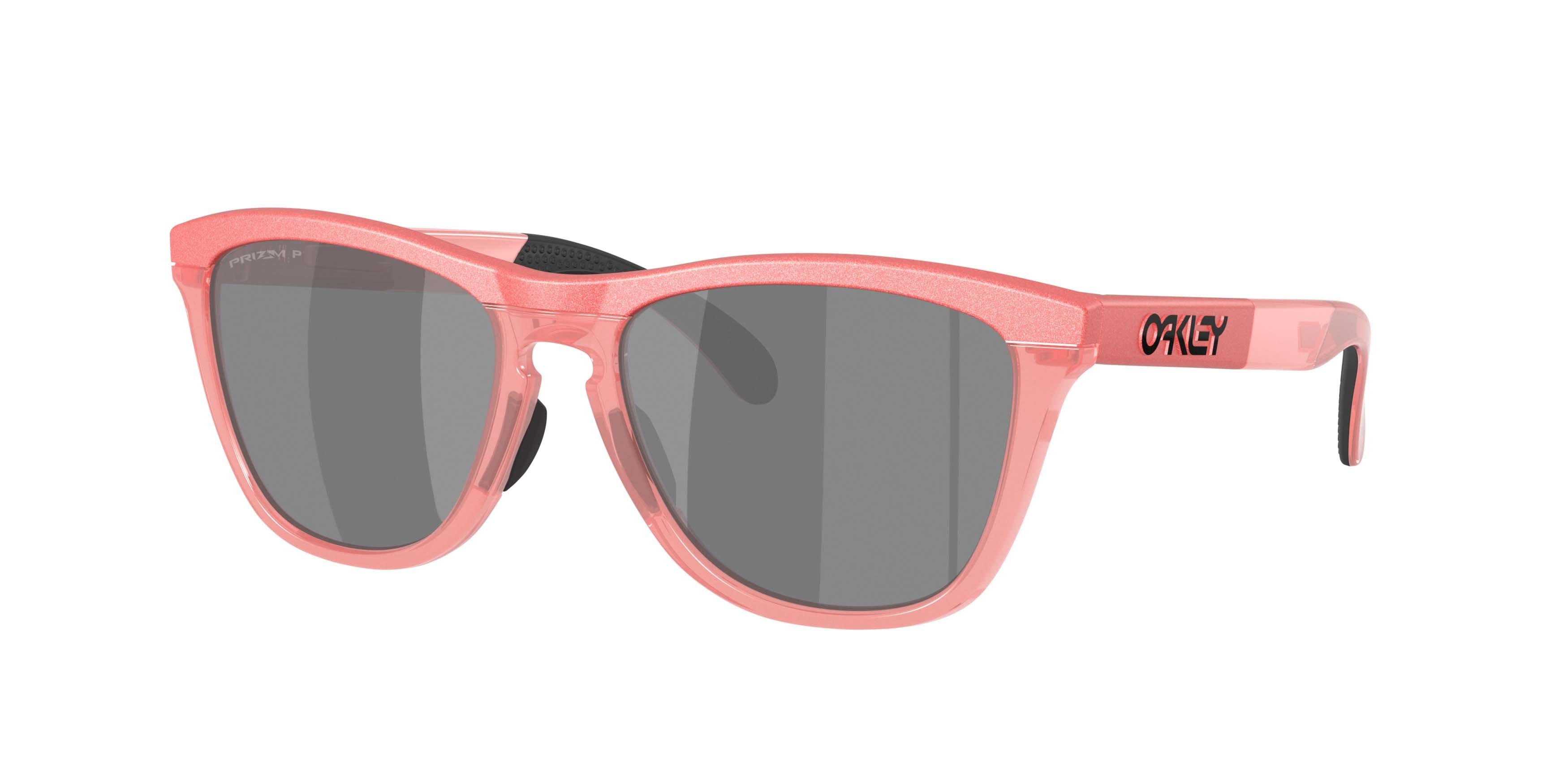 Oakley Frogskins Range Velocity Collection Prizm Black Polarized Sunglasses – Muted Metallic Paloma